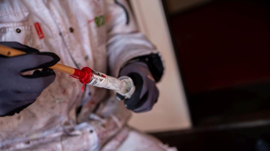 Des pinceaux ronds en parfait état pendant et après vos travaux de peinture