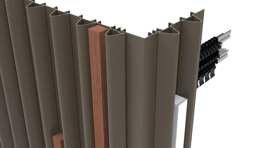 Nouveau profil de bardage conique "Linarte Cone"