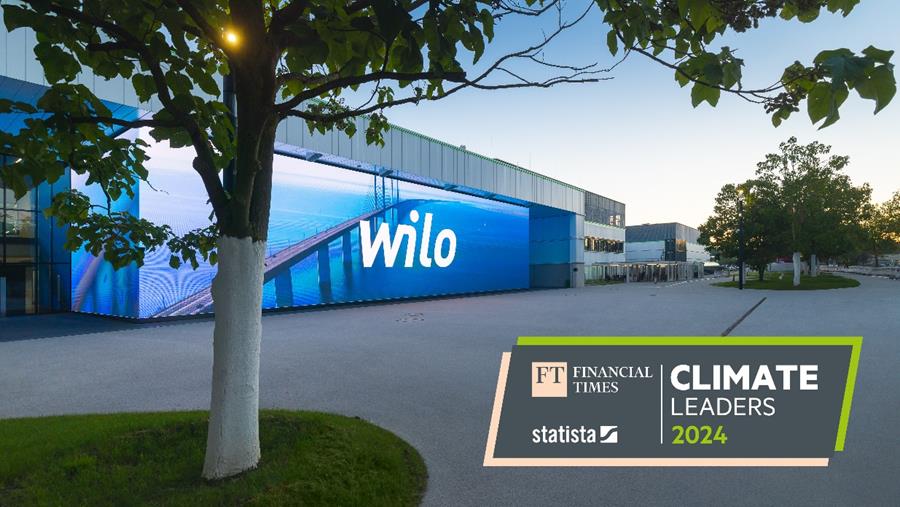 Financial Times et Statista : Wilo mène l'Europe en matière de protection climatique