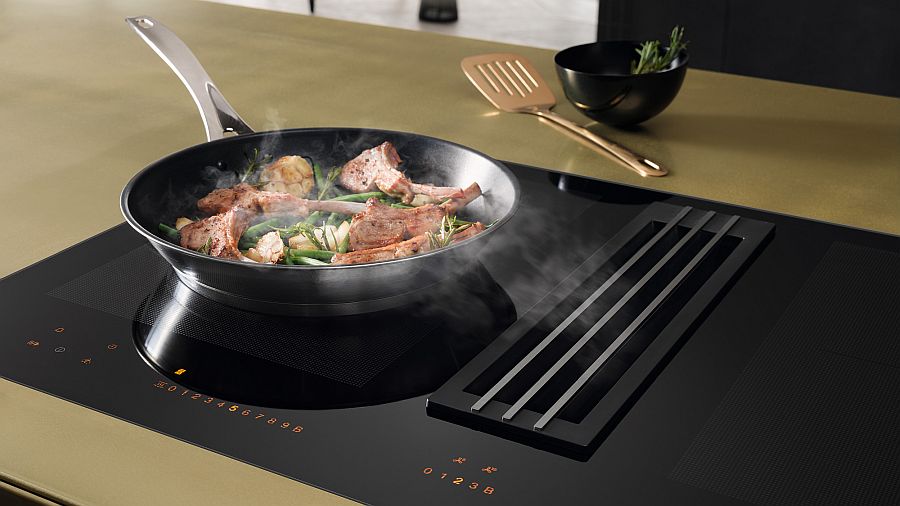 Plaques de cuisson intelligentes: nouvelles fonctions et hottes