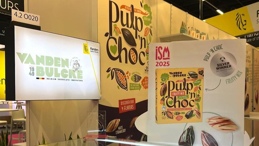 Zilveren medaille op ISM voor Belgische praline Pulp ’n Choc
