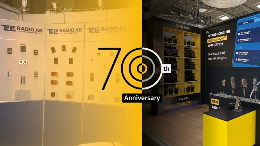 Allgon célèbre les 70 ans de Tele Radio